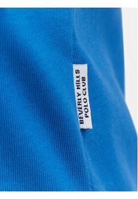Beverly Hills Polo Club T-Shirt P-SS26W-TS516518 Niebieski Regular Fit. Typ kołnierza: polo. Kolor: niebieski. Materiał: bawełna #5