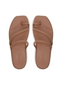 Crocs Japonki Miami Toe Loop Sandal 209862 Brązowy. Kolor: brązowy #5