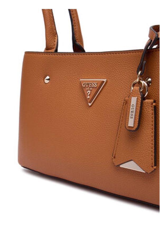 Guess Torebka Meridian II HWBG69 74090 Brązowy. Kolor: brązowy. Materiał: skórzane