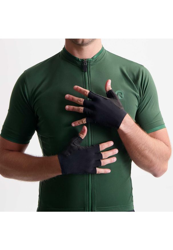 ROGELLI - Rękawiczki rowerowe unisex Rogelli Distance. Kolor: czarny