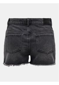 only - ONLY Szorty jeansowe Pacy 15256232 Czarny Regular Fit. Kolor: czarny. Materiał: bawełna #5