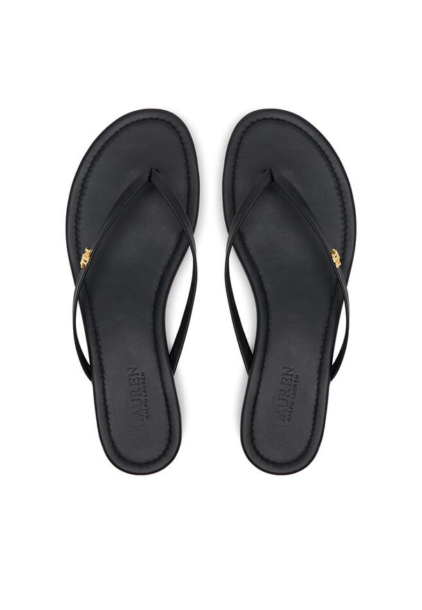 Lauren Ralph Lauren - Japonki LAUREN RALPH LAUREN. Kolor: czarny