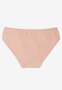 Born2be - Różowe Bawełniane Majtki Figi Zdobione Koronką Erpolia. Kolor: różowy. Materiał: bawełna, koronka. Wzór: aplikacja, koronka