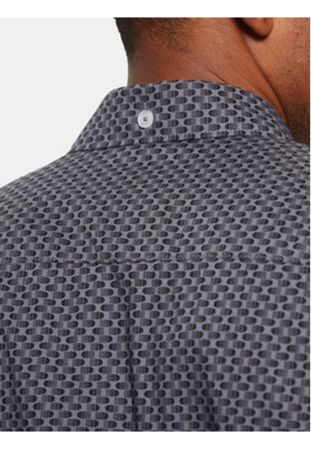 Tom Tailor Koszula 1043806 Granatowy Regular Fit. Kolor: niebieski. Materiał: bawełna