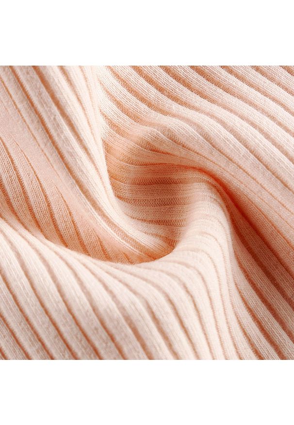 Intica - Figi prążkowane z koronką na co dzień i okazje Asja. Kolor: zielony. Materiał: prążkowany, koronka. Wzór: koronka