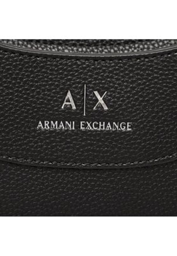 Armani Exchange Torebka 942883 CC783 00020 Czarny. Kolor: czarny. Materiał: skórzane