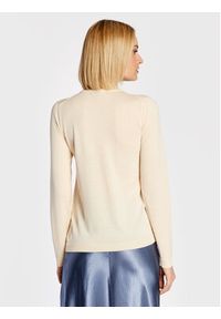 Max Mara Leisure Sweter Corinto 33660926 Beżowy Regular Fit. Kolor: beżowy. Materiał: wełna
