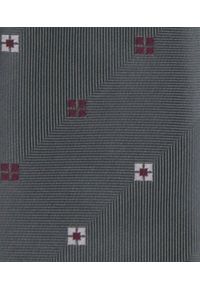 Męski Krawat - Szary w Groszki - Alties. Kolor: szary. Materiał: tkanina. Wzór: grochy. Styl: elegancki, wizytowy #5