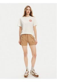 Billabong T-Shirt EBJZT00432-SCS Biały Regular Fit. Kolor: biały. Materiał: bawełna