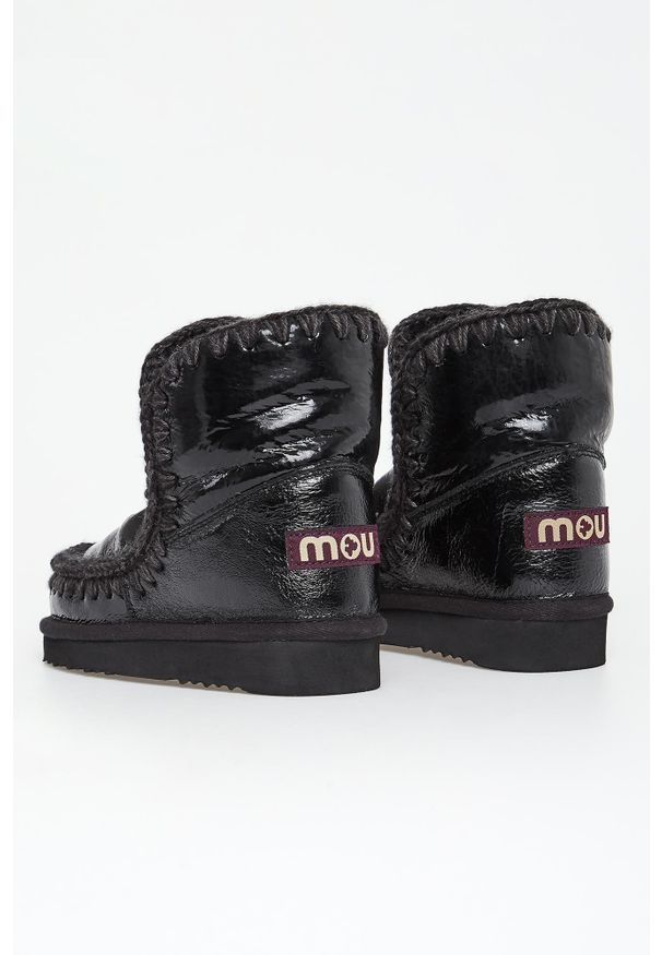 Mou - Śniegowce damskie skórzane Eskimo 18 MOU. Materiał: skóra
