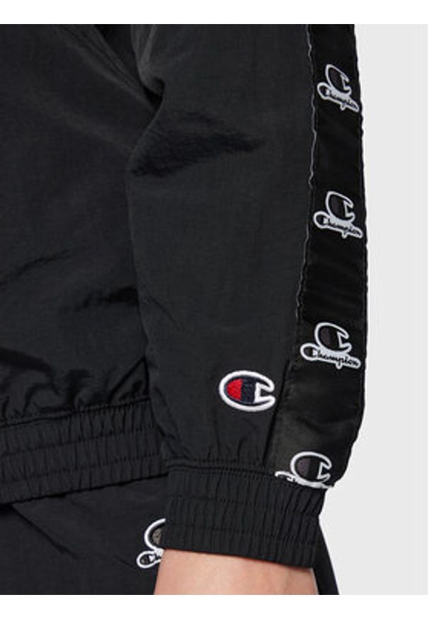 Champion Kurtka przejściowa 115494 Czarny Regular Fit. Kolor: czarny. Materiał: syntetyk