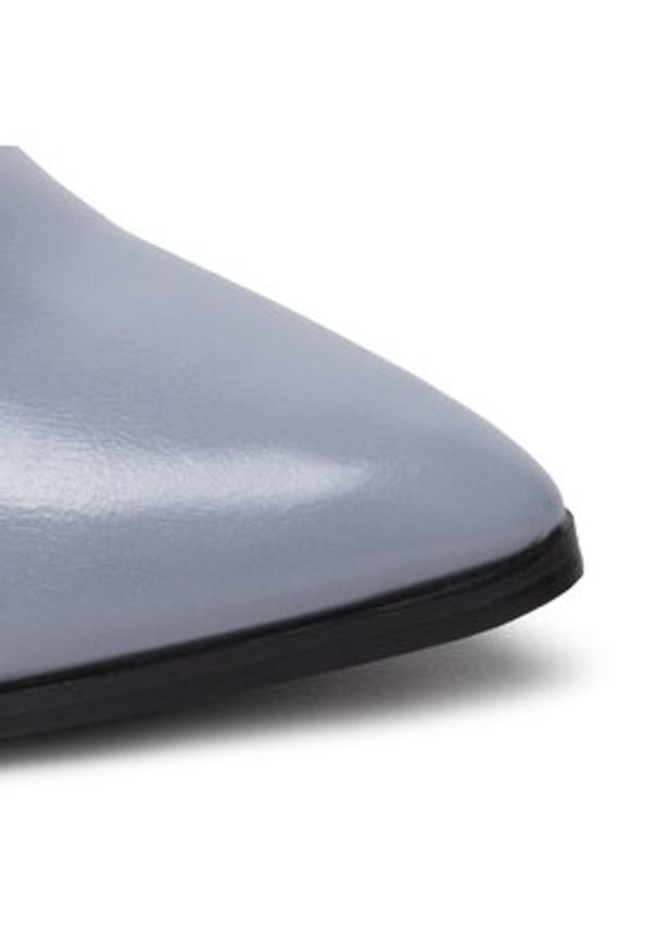 DeeZee Kozaki ZALGT210932 Szary. Kolor: szary. Materiał: skóra