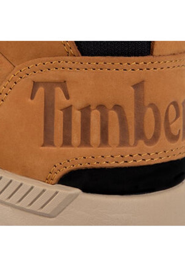 Timberland Sneakersy Sprint Trekker Mid TB0A1XVQ2311 Brązowy. Kolor: brązowy. Materiał: nubuk, skóra. Sport: bieganie