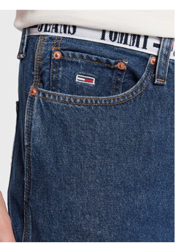 Tommy Jeans Jeansy Skater DM0DM15621 Granatowy Relaxed Fit. Kolor: niebieski