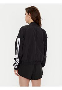 Adidas - adidas Kurtka bomber Essentials 3-Stripes JD5317 Czarny Loose Fit. Kolor: czarny. Materiał: syntetyk #5