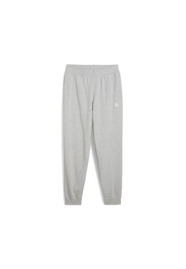 Puma - Męskie spodnie Essentials Elevated PUMA Light Gray Heather. Kolor: czarny, szary, wielokolorowy. Sport: fitness