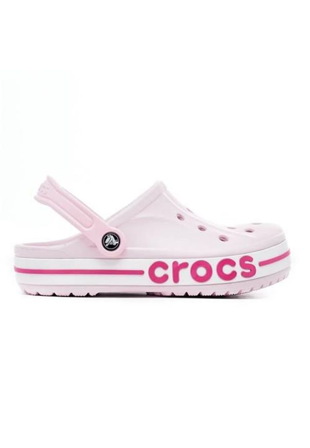Buty do chodzenia damskie Crocs Bayaband Clog. Kolor: różowy. Materiał: syntetyk, materiał