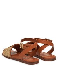 Nine West Sandały CWBFS181-03 Brązowy. Kolor: brązowy. Materiał: syntetyk, materiał #6