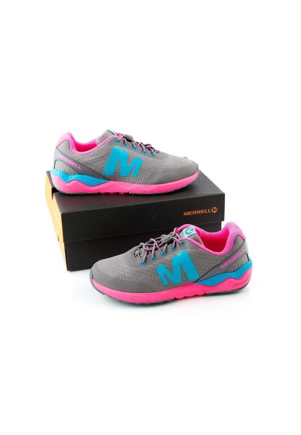 Buty sportowe dla dzieci Merrell Ml-girls Versent szare. Kolor: wielokolorowy, różowy, niebieski, szary