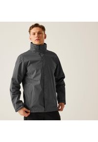 Regatta - Kurtka robocza męska Ardmore. Kolor: szary, brązowy, wielokolorowy. Sezon: zima. Sport: turystyka piesza #1