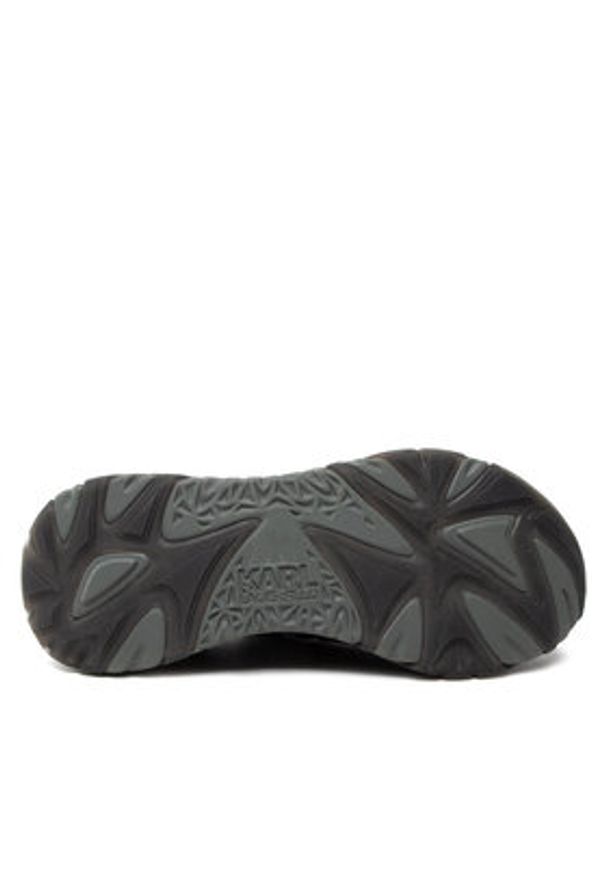 Karl Lagerfeld - KARL LAGERFELD Sneakersy KL52415 Czarny. Kolor: czarny. Materiał: materiał