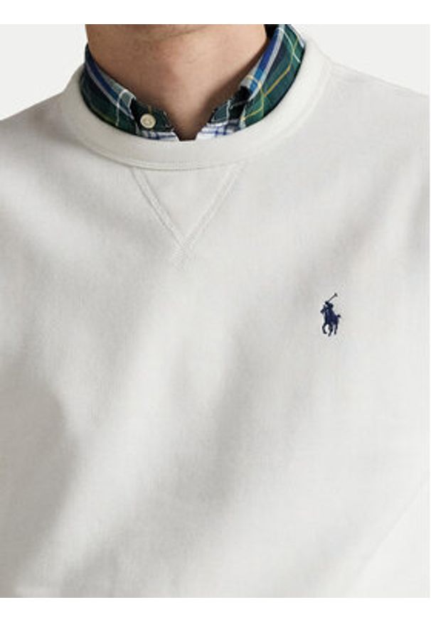 Polo Ralph Lauren Bluza Lsl 710766772009 Biały Regular Fit. Typ kołnierza: polo. Kolor: biały. Materiał: syntetyk, bawełna