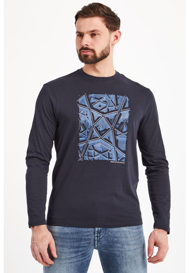 Armani Exchange - LONGSLEEVE ARMANI EXCHANGE. Długość rękawa: długi rękaw. Styl: elegancki