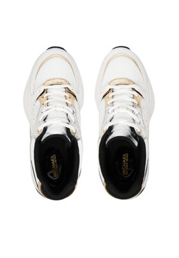 Michael Kors Sneakersy 43R5ZUFS4D Biały. Kolor: biały. Materiał: skóra