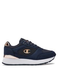 Champion Sneakersy Rr Champ Plat Ny Low Cut Shoe S11685-CHA-BS502 Granatowy. Kolor: niebieski