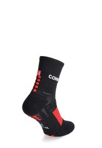Skarpety biegowe Compressport Pro Racing Socks Winter Run. Kolor: wielokolorowy, czarny. Sport: bieganie