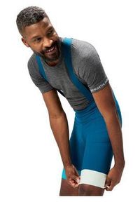 ENDURA - Spodenki rowerowe męskie Endura Loop Bibshort. Kolor: niebieski