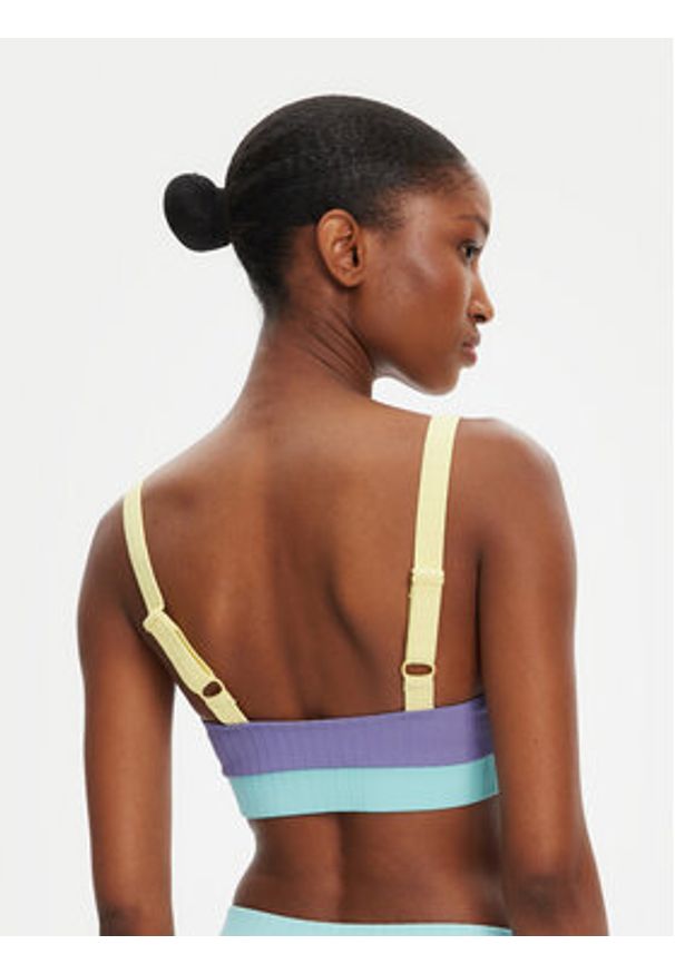 Quiksilver Góra od bikini Bra Top EQWX303134 Niebieski. Kolor: niebieski. Materiał: syntetyk