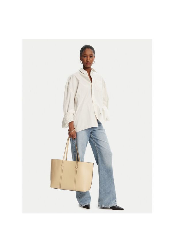 Torebka Tory Burch. Kolor: beżowy