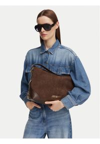 Love Moschino - LOVE MOSCHINO Torebka JC4090PP1PLD130A Brązowy. Kolor: brązowy. Materiał: skórzane #1