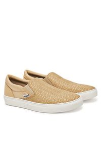 Hugo - HUGO Tenisówki Morrie Slon Rnmono 50541694 Beżowy. Kolor: beżowy. Materiał: materiał