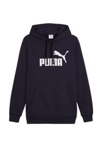 Puma - Męska Bluza Z Kapturem ESS No.1 Logo. Typ kołnierza: kaptur. Kolor: niebieski
