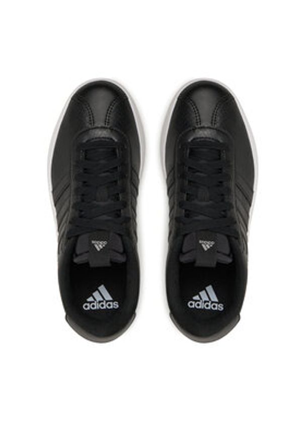Adidas - adidas Sneakersy Vl Court 3.0 IH4802 Czarny. Kolor: czarny. Materiał: skóra