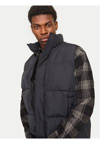 Jack & Jones - Jack&Jones Kamizelka Bradley 12256981 Czarny Regular Fit. Kolor: czarny. Materiał: syntetyk