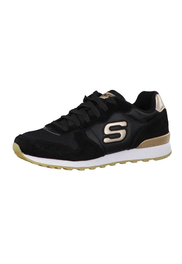 skechers - Buty do chodzenia damskie Skechers 111BLK. Zapięcie: sznurówki. Kolor: czarny. Materiał: tkanina, materiał, syntetyk. Szerokość cholewki: normalna. Model: Skechers Sport. Sport: turystyka piesza