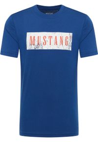 Męski T-Shirt Mustang Style Austin Navy Peony 1016274 5445 #4