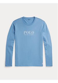 Polo Ralph Lauren Koszulka piżamowa 714899614008 Niebieski Regular Fit. Kolor: niebieski. Materiał: bawełna #2