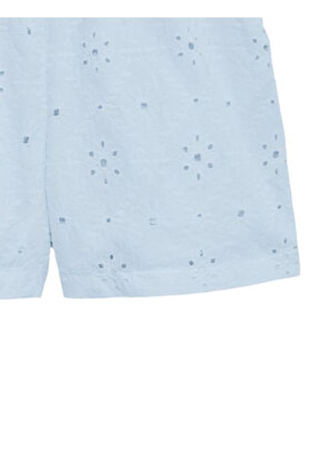 Vero Moda Szorty materiałowe Eliza 10346709 Niebieski jasny Regular Fit. Kolor: niebieski. Materiał: bawełna