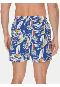 TOMMY HILFIGER - Tommy Hilfiger Szorty kąpielowe UM0UM03491 Niebieski Regular Fit. Kolor: niebieski. Materiał: syntetyk