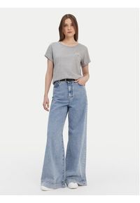 TOMMY HILFIGER - Tommy Hilfiger T-Shirt UW0UW04525 Szary Regular Fit. Kolor: szary. Materiał: bawełna #5