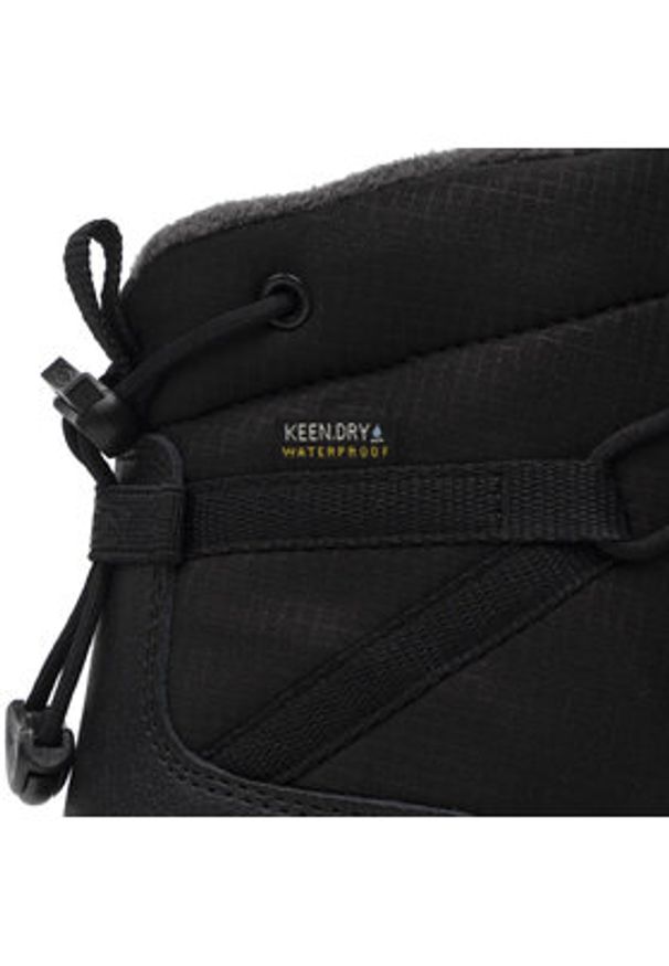keen - Keen Śniegowce Uneek Snk Chukka Wp 1023553 Czarny. Kolor: czarny. Materiał: materiał