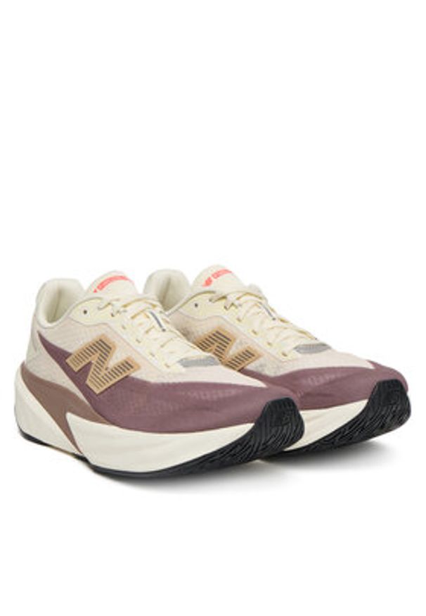 New Balance Buty do biegania FuelCell Rebel V5 MFCXLY5 Beżowy. Kolor: beżowy. Materiał: materiał