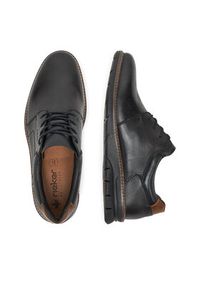 Rieker Półbuty 14419-00 Czarny. Kolor: czarny. Materiał: skóra #7