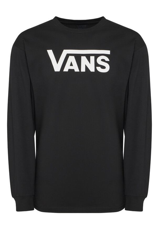 Vans Longsleeve Classic VN000K6HY281 Czarny Classic Fit. Kolor: czarny. Materiał: bawełna. Długość rękawa: długi rękaw