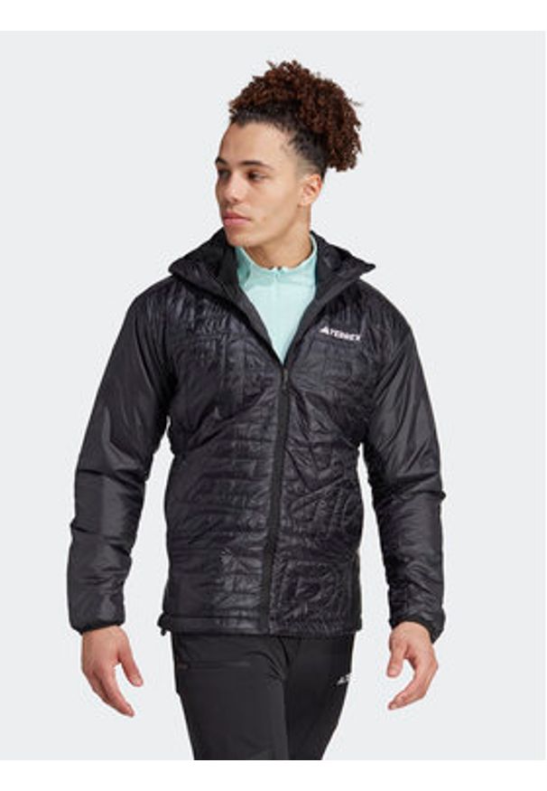 Adidas - adidas Kurtka outdoor Terrex Xperior Varilite PrimaLoft IB4233 Czarny Regular Fit. Kolor: czarny. Materiał: syntetyk. Technologia: Primaloft. Sport: outdoor