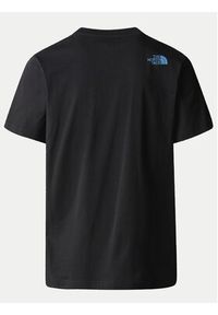 The North Face T-Shirt Mountain Line NF0A87NT Czarny Regular Fit. Kolor: czarny. Materiał: bawełna #3